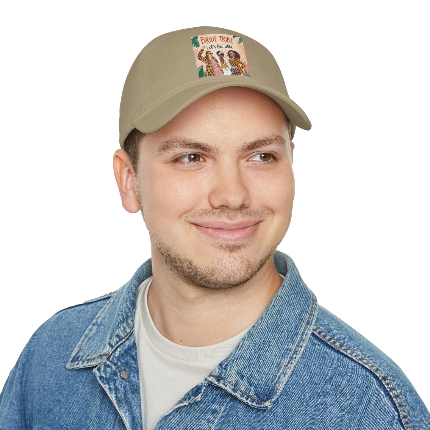 Bride Tribe Low Profile Baseball Cap - Let's Get Wild Design