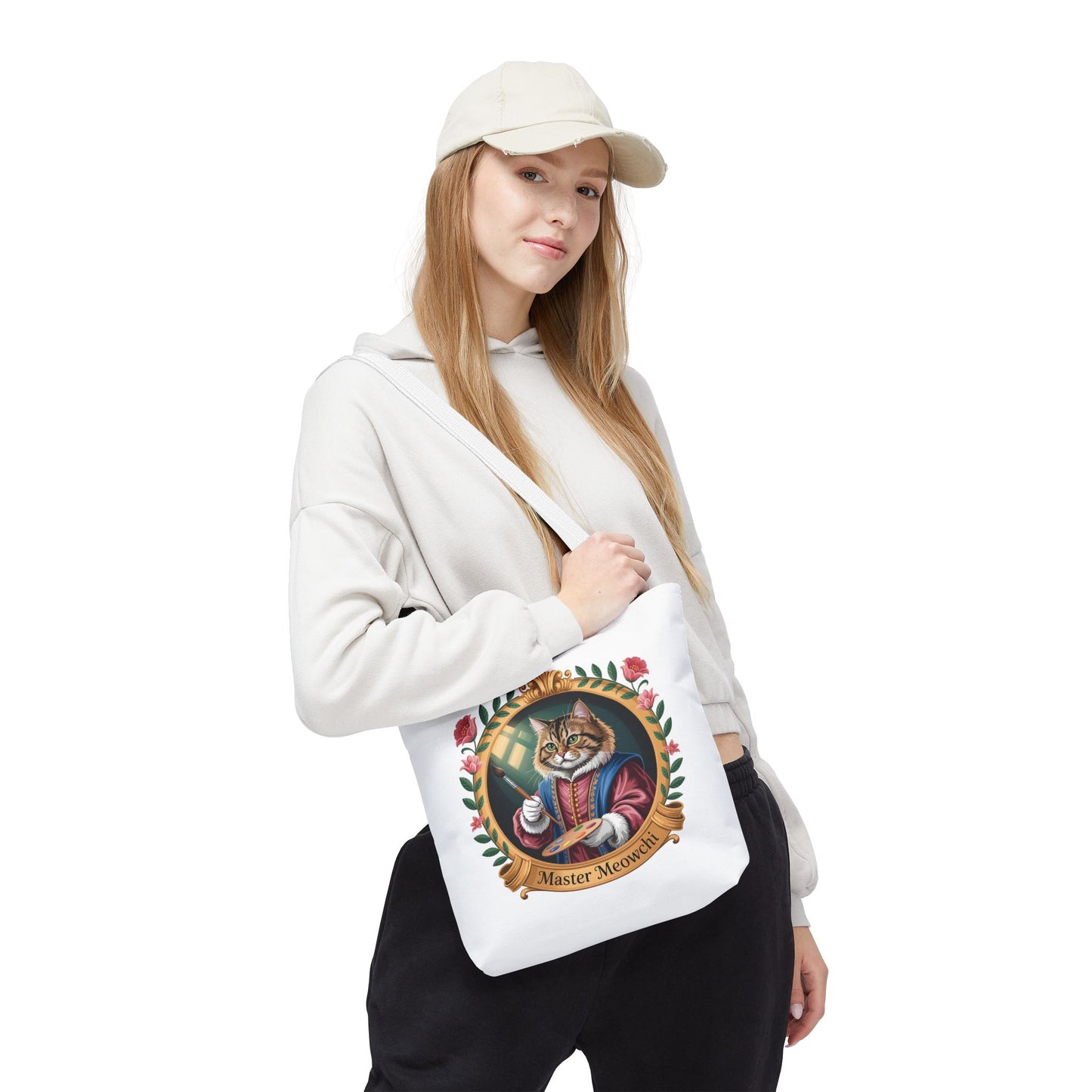 Master Meowchi Cat Art Tote Bag - Cute, Stylish Cat Lover Accessory