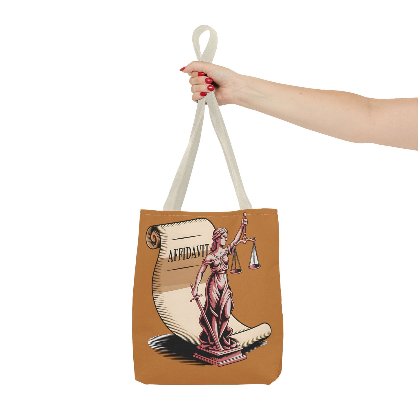 Justice Themed Tote Bag, Legal Tote, Scales of Justice Bag, Law Student Gift, Courtroom Accessory, Legal Professional Bag