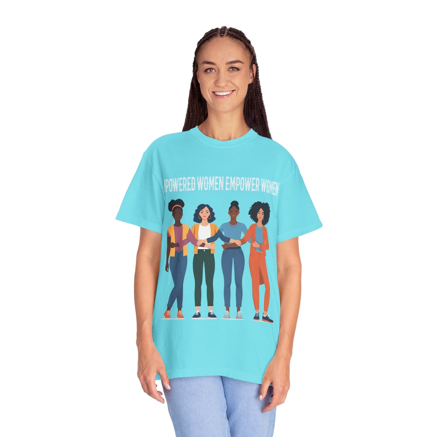 Empowered Women T-Shirt | Unisex Cotton Tee, Feminist Apparel, Gift for Her, Women's Support, Motivational Shirt