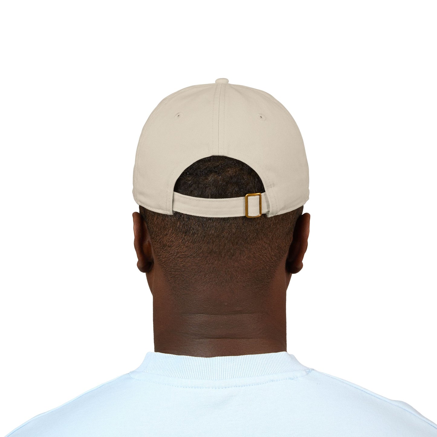 Organic Baseball Cap - Mental Wealth Embroidery, Adjustable Hat for Comfort, Eco-friendly Gift, Casual Style, Ideal for Outdoor Adventures