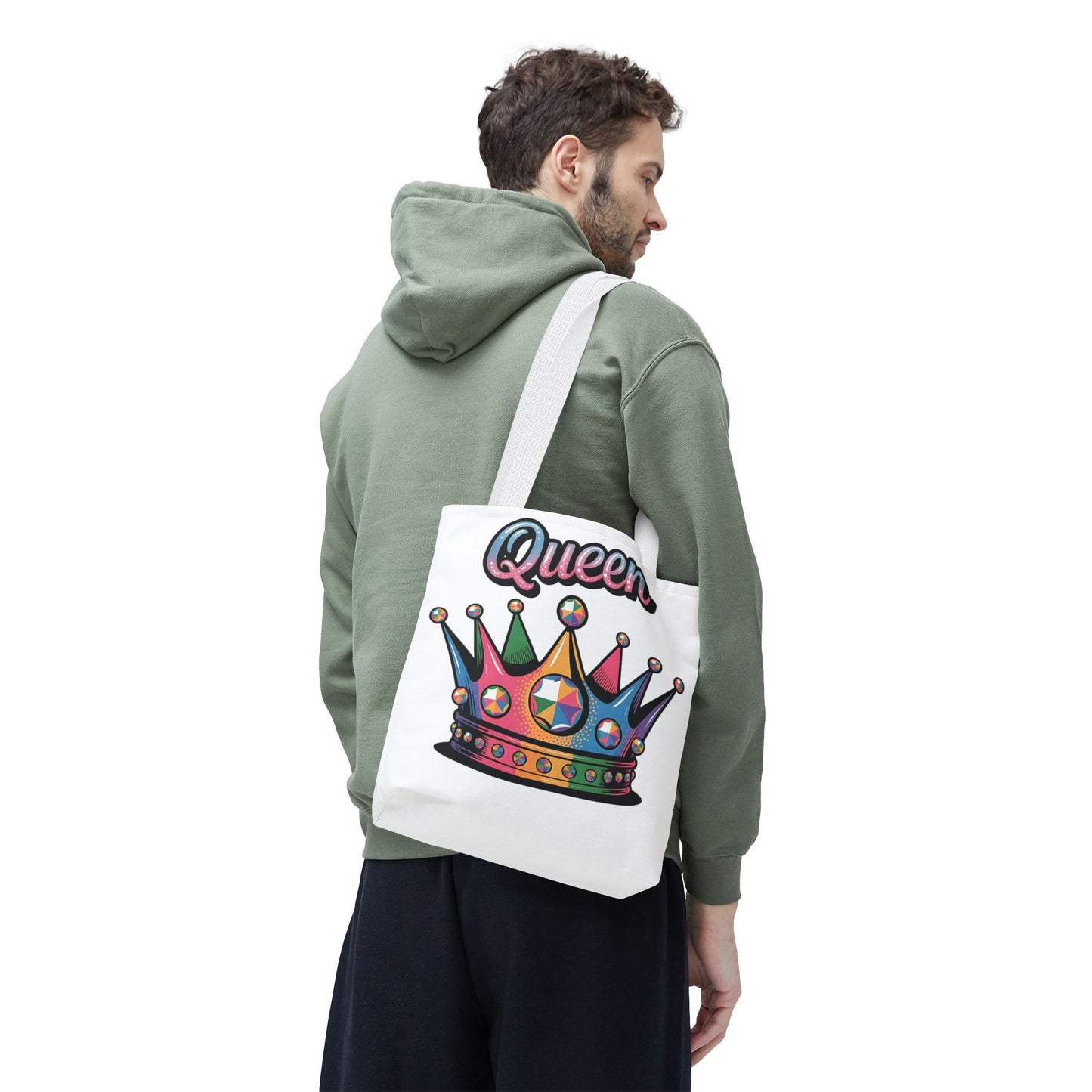 Queen Crown Tote Bag - Stylish and Fun Accessory for Empowered Women