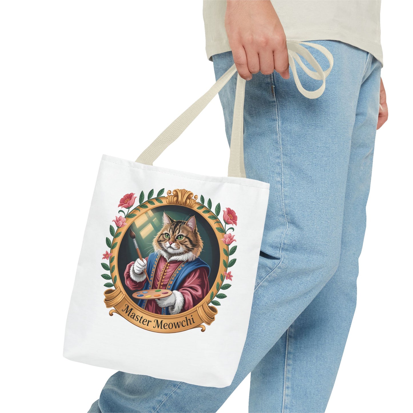 Master Meowchi Cat Art Tote Bag - Cute, Stylish Cat Lover Accessory