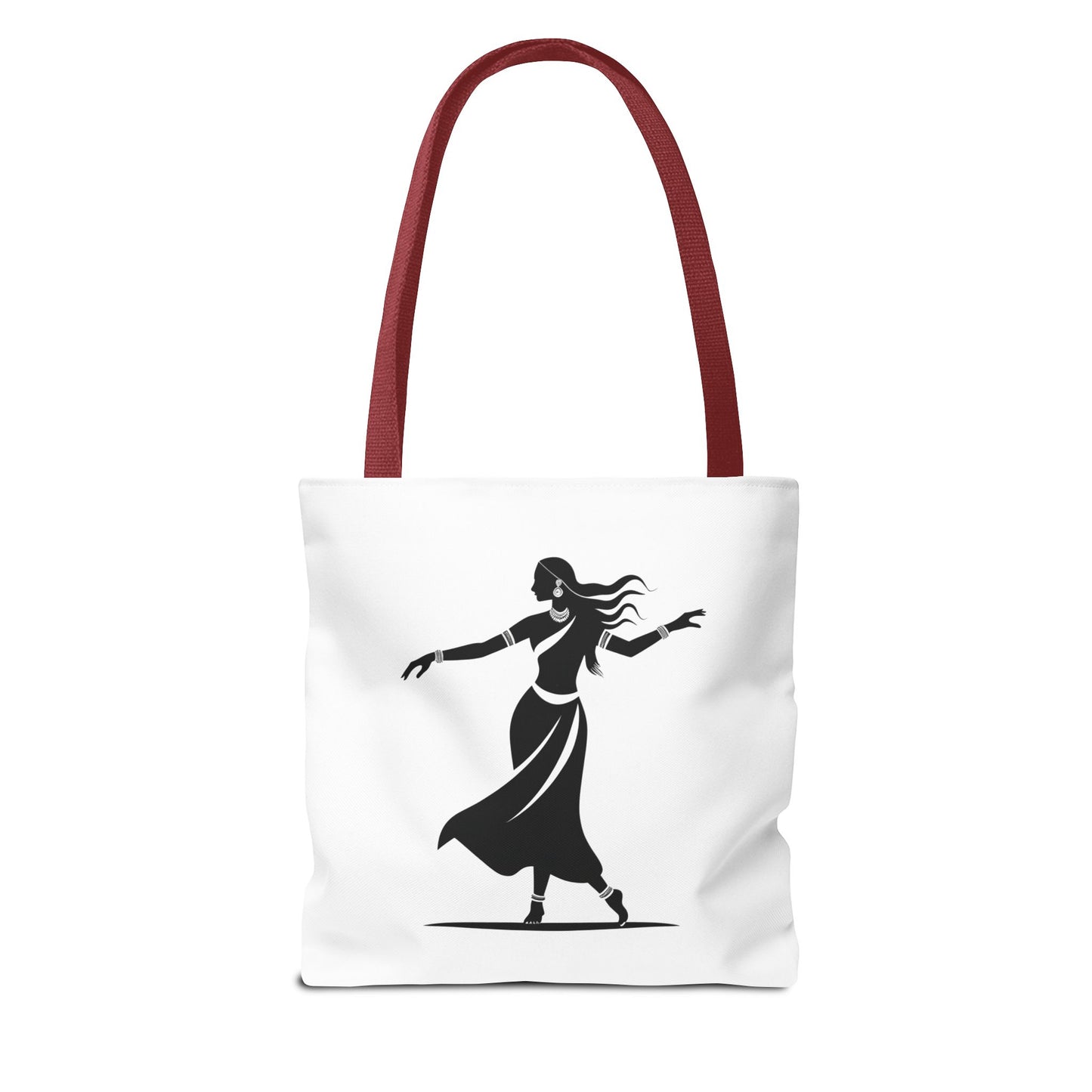 Elegant Dance Tote Bag, Black and White Art, Boho Style Bag, Gift for Dancers, Eco-Friendly Shopping Bag, Stylish Travel Accessory