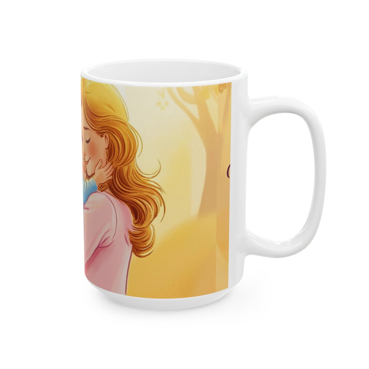 Heartwarming Mother's Day Ceramic Mug - Perfect Gift for Moms