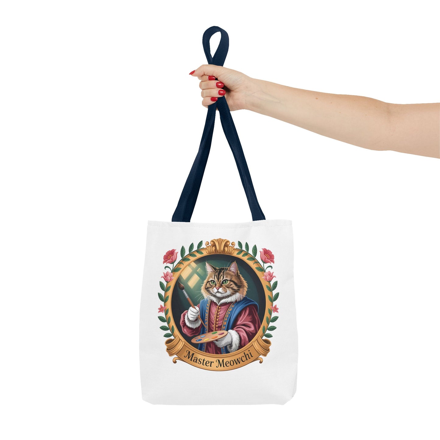 Master Meowchi Cat Art Tote Bag - Cute, Stylish Cat Lover Accessory