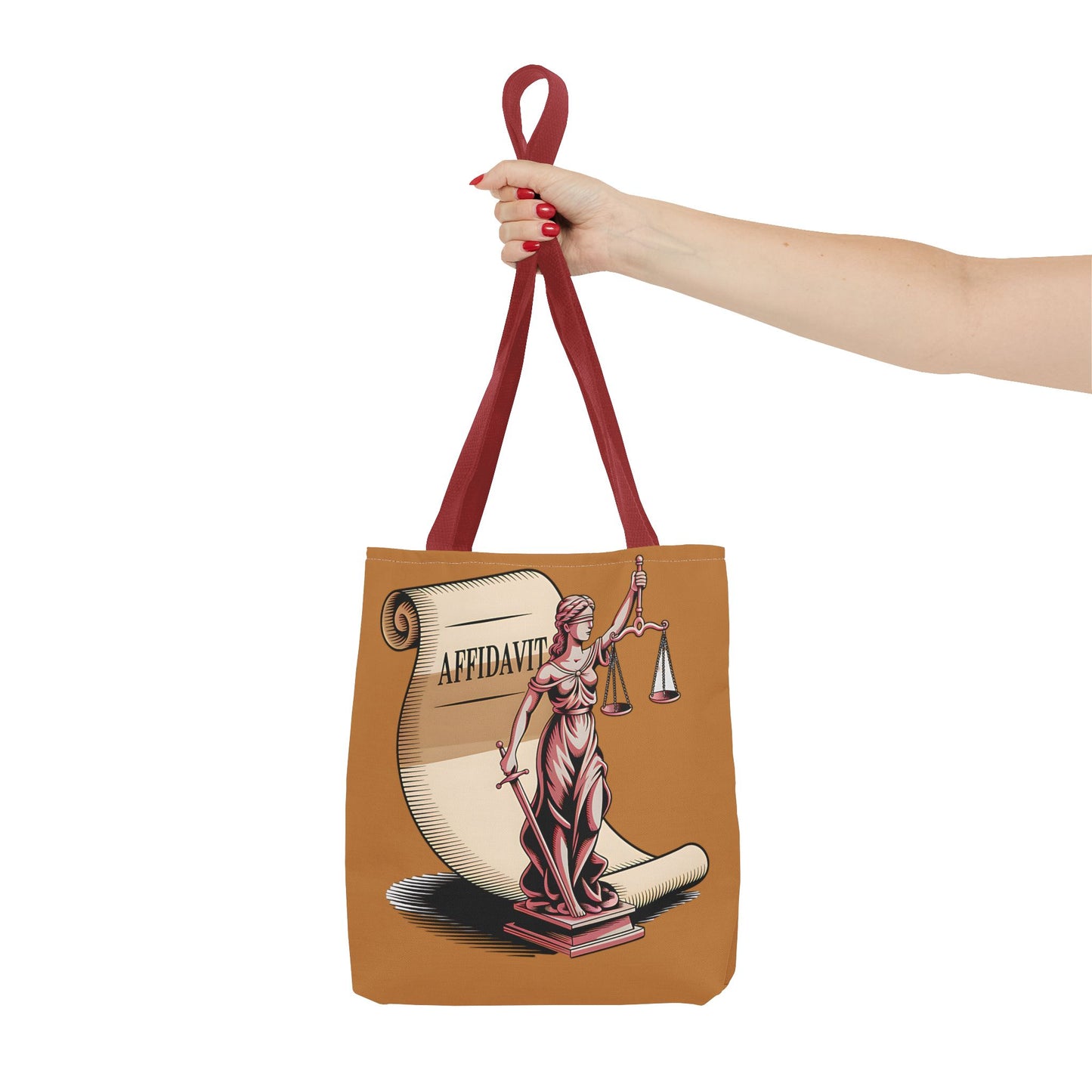 Justice Themed Tote Bag, Legal Tote, Scales of Justice Bag, Law Student Gift, Courtroom Accessory, Legal Professional Bag
