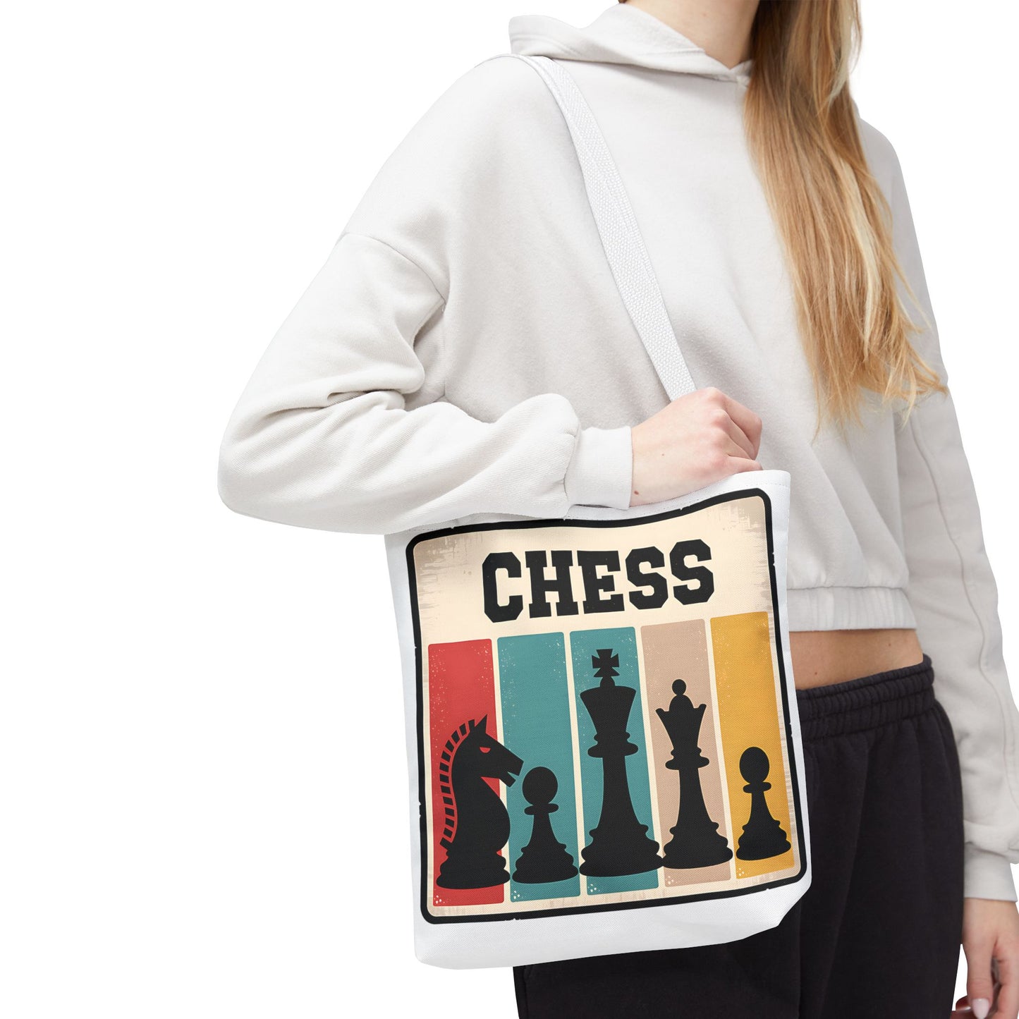 Chess Lovers Tote Bag - Stylish and Functional for Game Enthusiasts