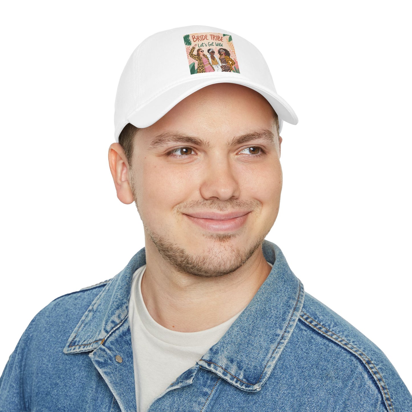 Bride Tribe Low Profile Baseball Cap - Let's Get Wild Design