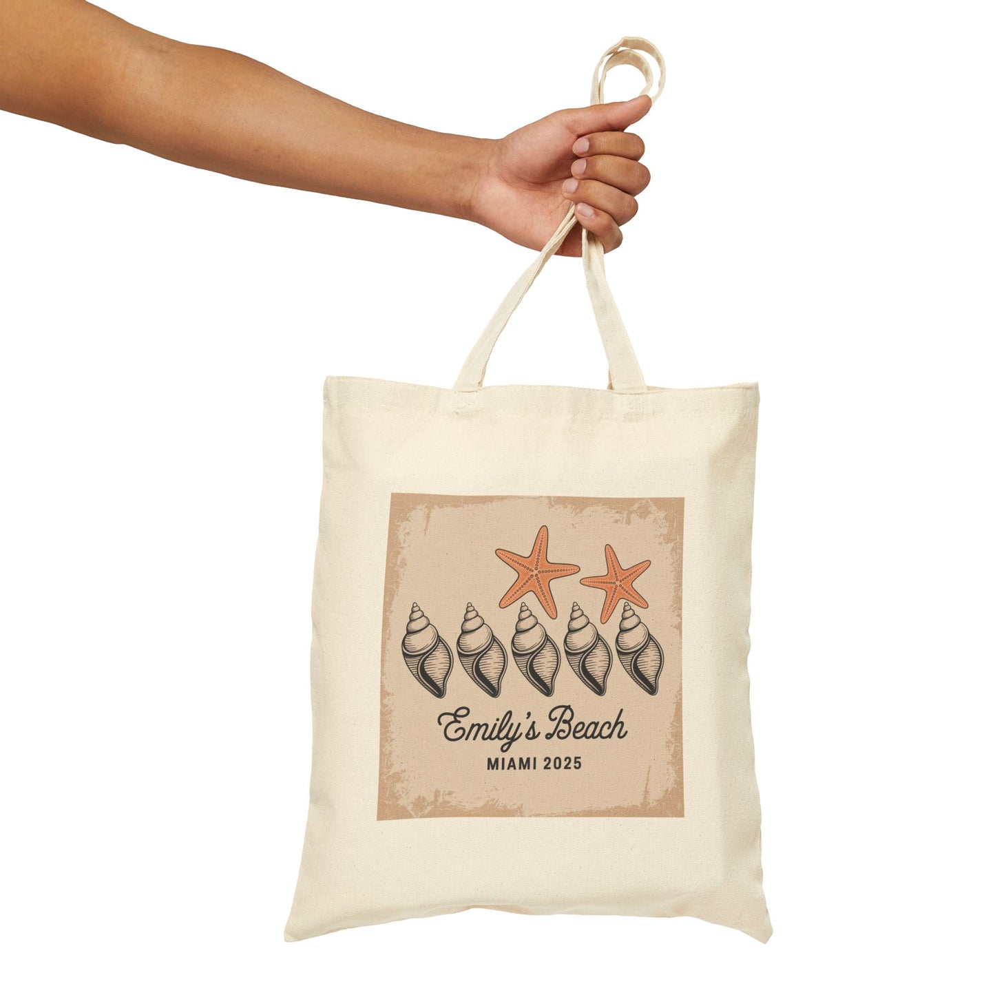 Beach-Themed Personalized Tote Bag, Summer Accessory, Eco-Friendly Gift, Custom Beach Bag for Vacation, Fun Day Out