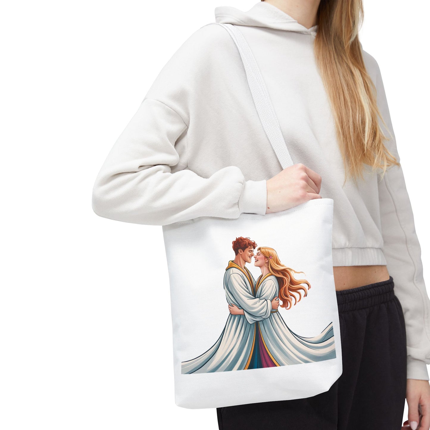 Romantic Couple Tote Bag - Perfect for Date Nights & Special Occasions