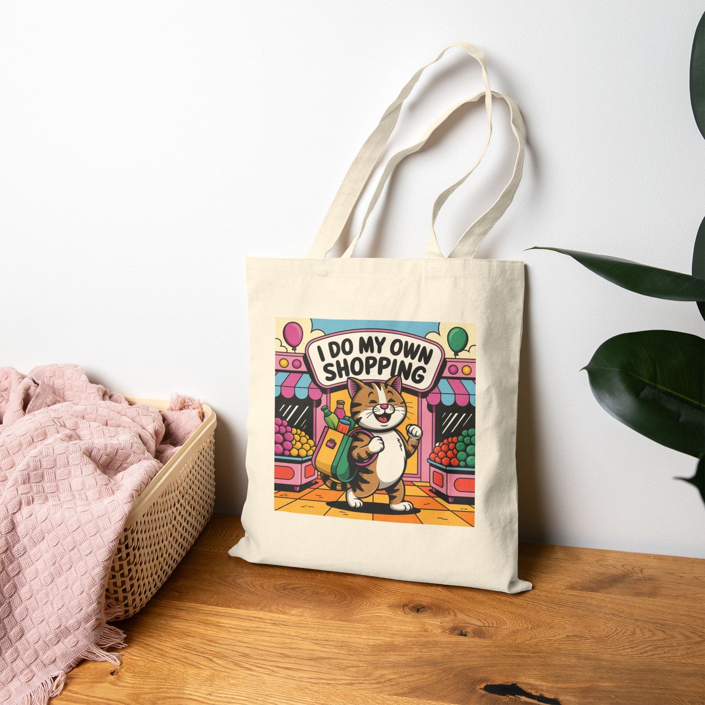 Cotton Canvas Tote Bag