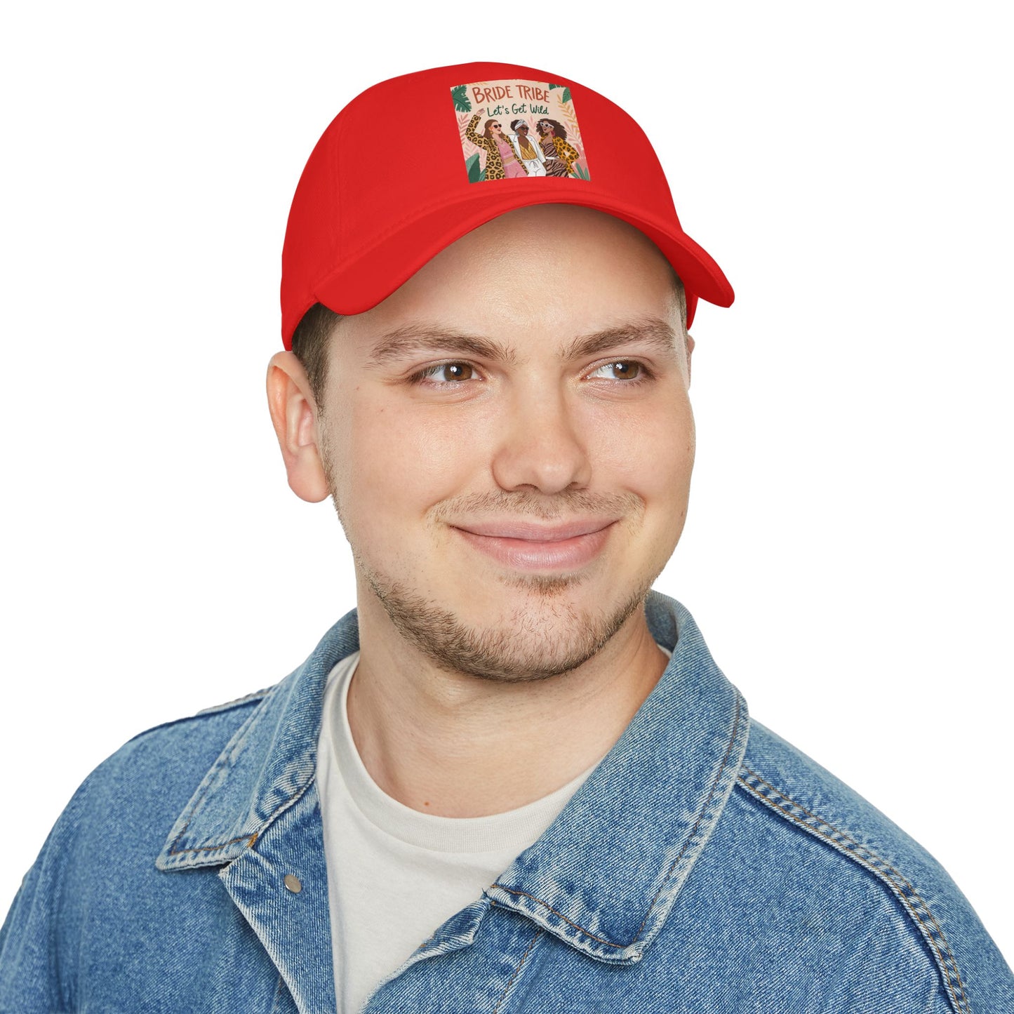 Bride Tribe Low Profile Baseball Cap - Let's Get Wild Design