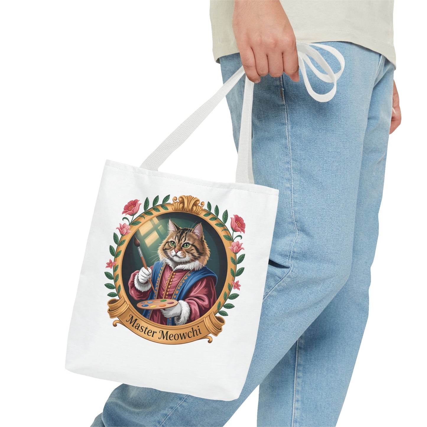Master Meowchi Cat Art Tote Bag - Cute, Stylish Cat Lover Accessory