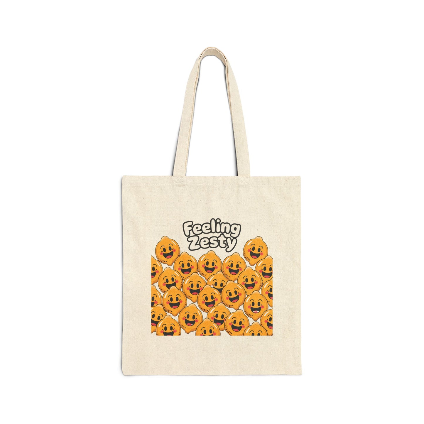 Zesty Halloween Tote Bag | Eco-Friendly Cotton Carryall for Trick or Treating, Grocery Shopping, or Everyday Use
