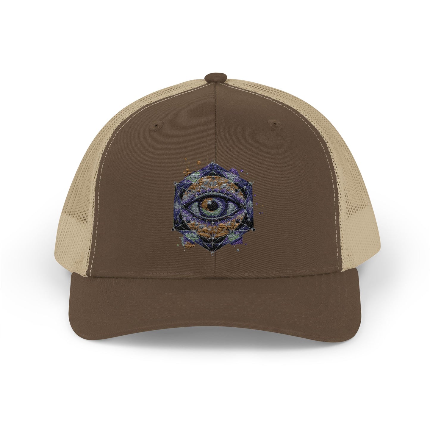 Mystical Eye Snapback Trucker Cap for Spiritual Seekers