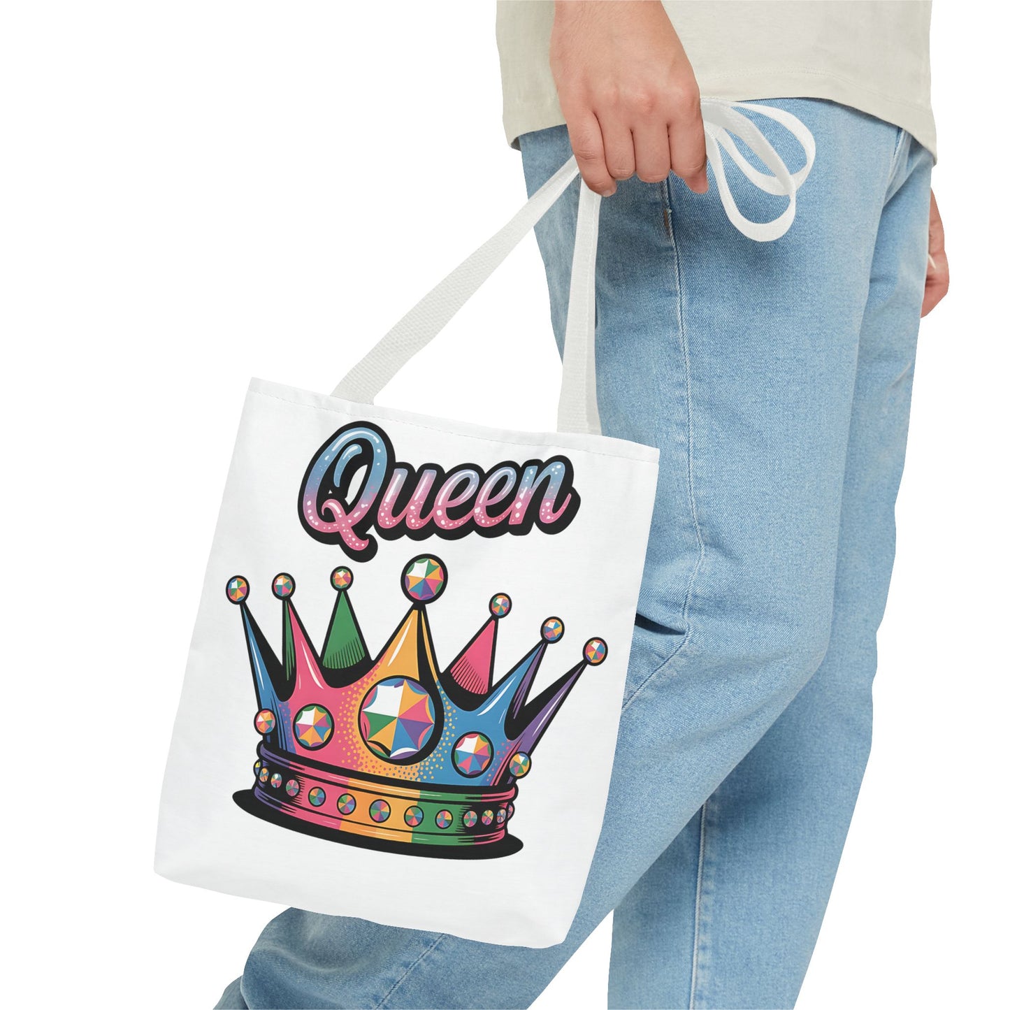 Queen Crown Tote Bag - Stylish and Fun Accessory for Empowered Women