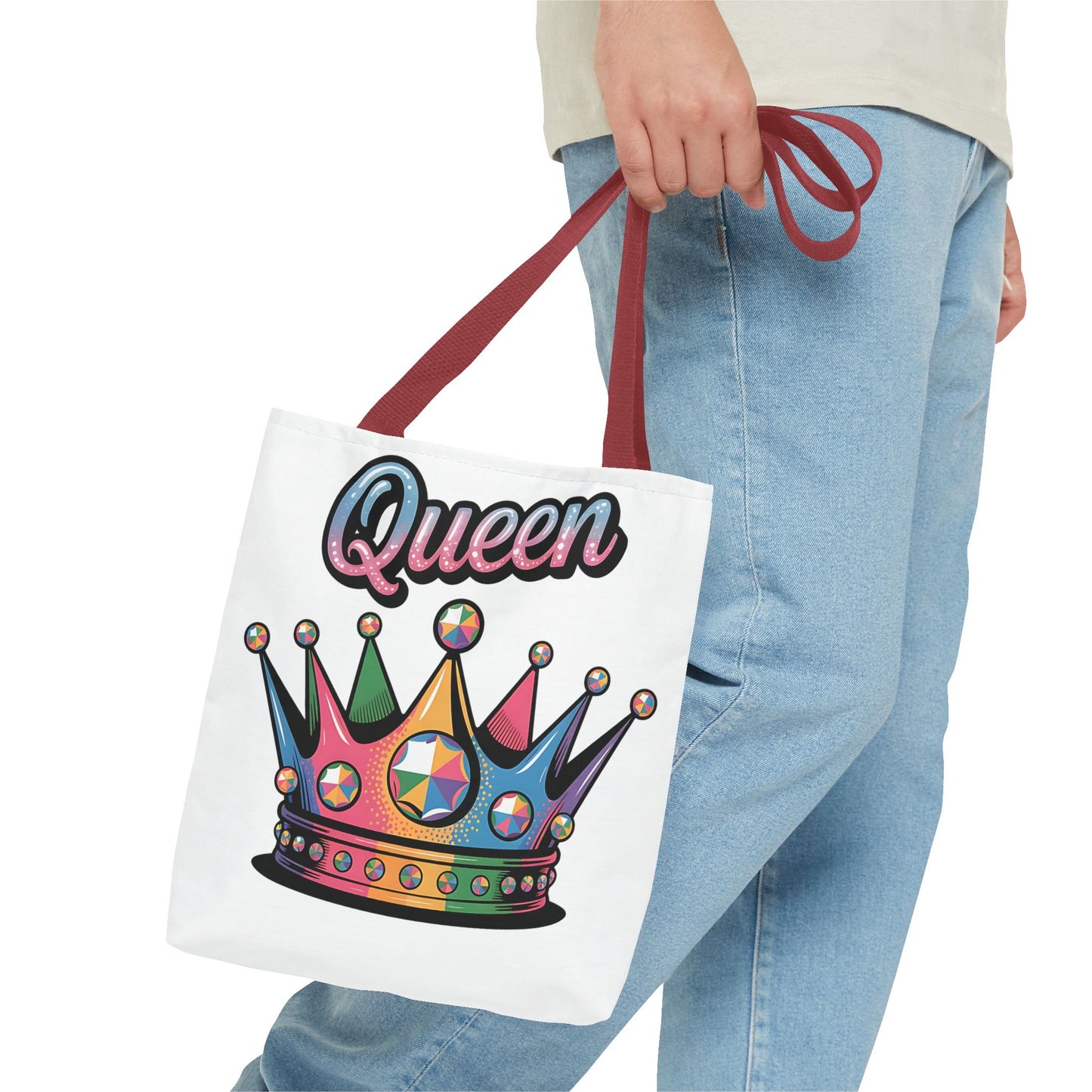 Queen Crown Tote Bag - Stylish and Fun Accessory for Empowered Women