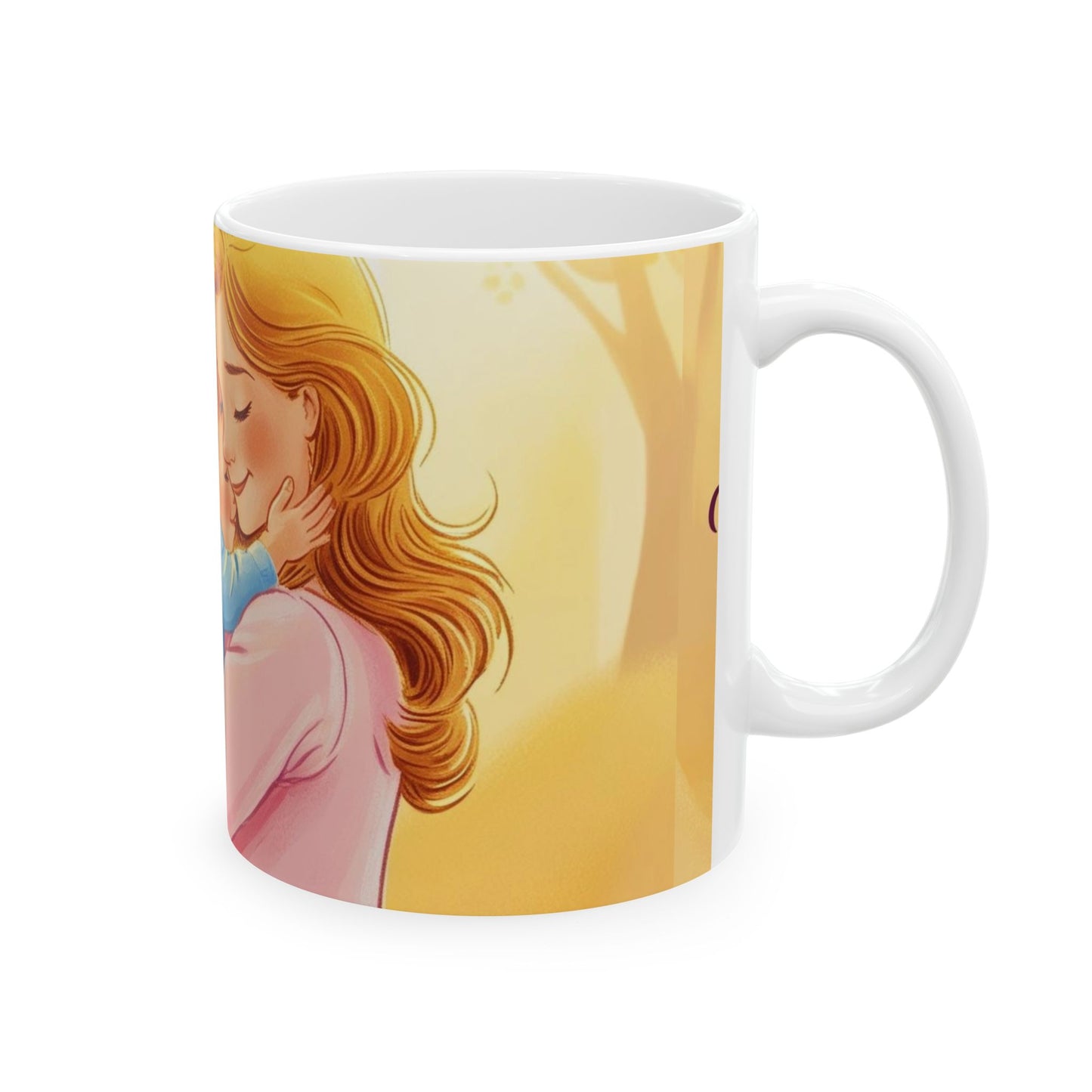 Heartwarming Mother's Day Ceramic Mug - Perfect Gift for Moms