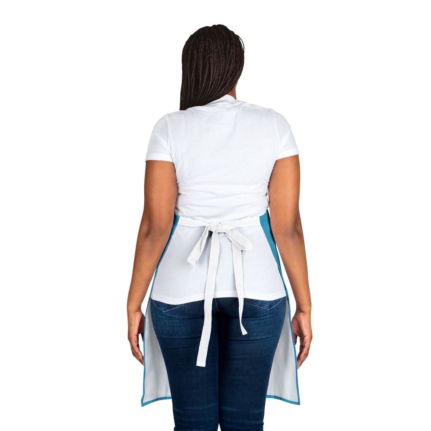 Playful Chef Apron with Colorful Straps | Fun Cooking Gift for Foodies, Home Cooks, Birthdays, Housewarming, Holidays