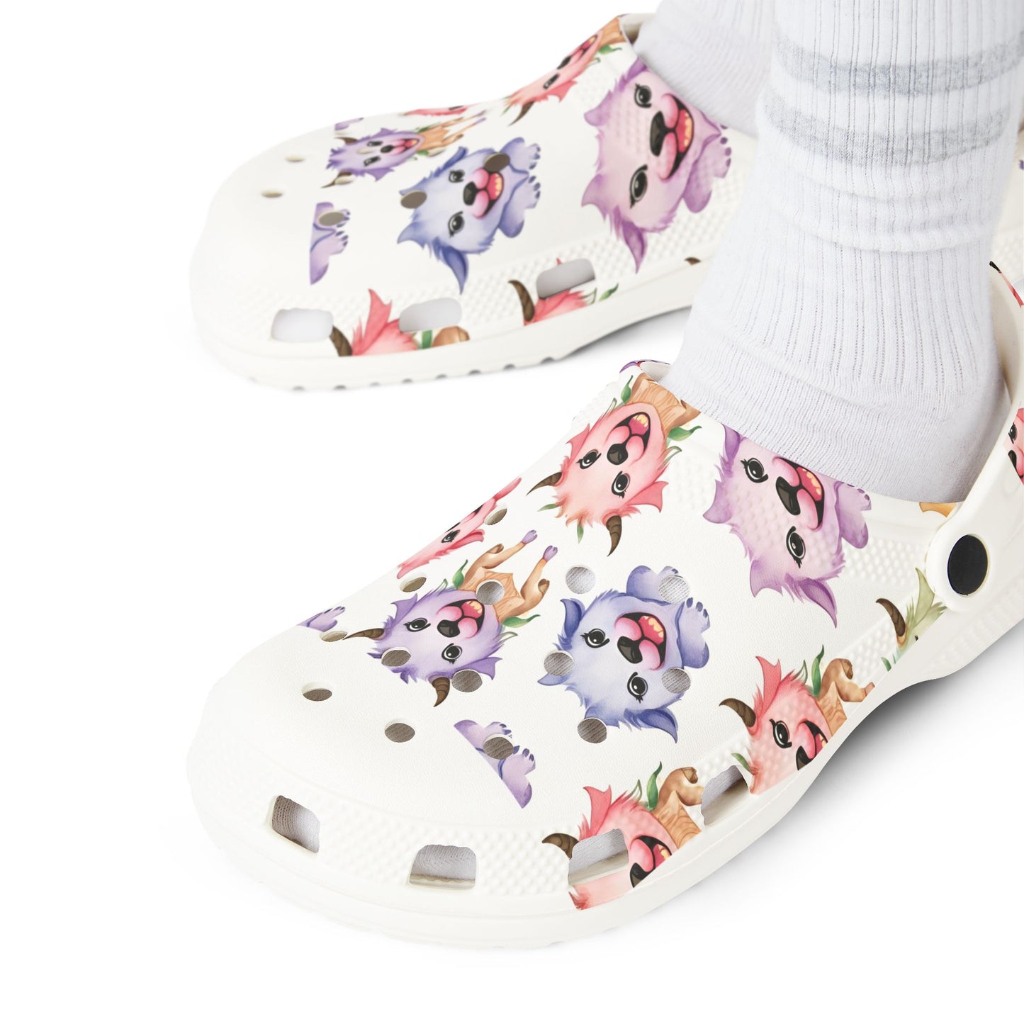 Cute Animal Print EVA Foam Shoes - Perfect for Pet Lovers