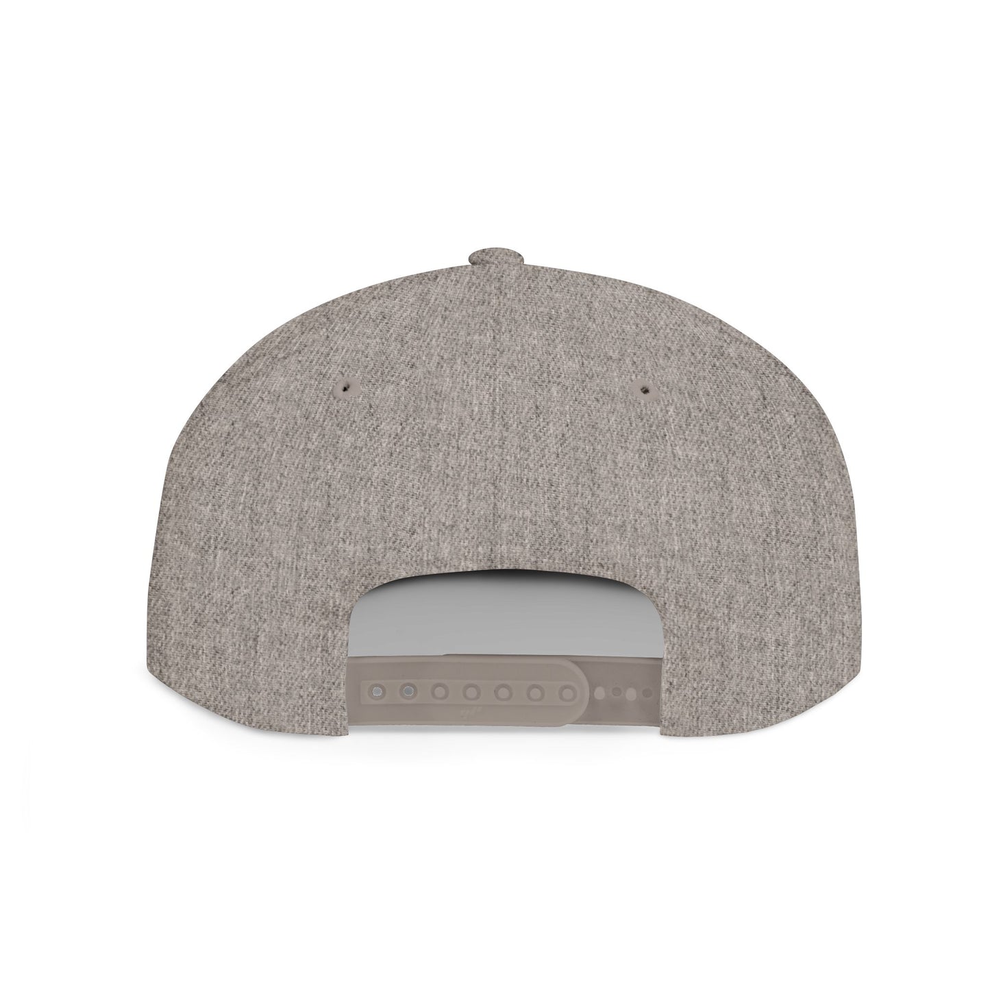 Lotus Flower Flat Bill Snapback Cap - Stylish & Versatile