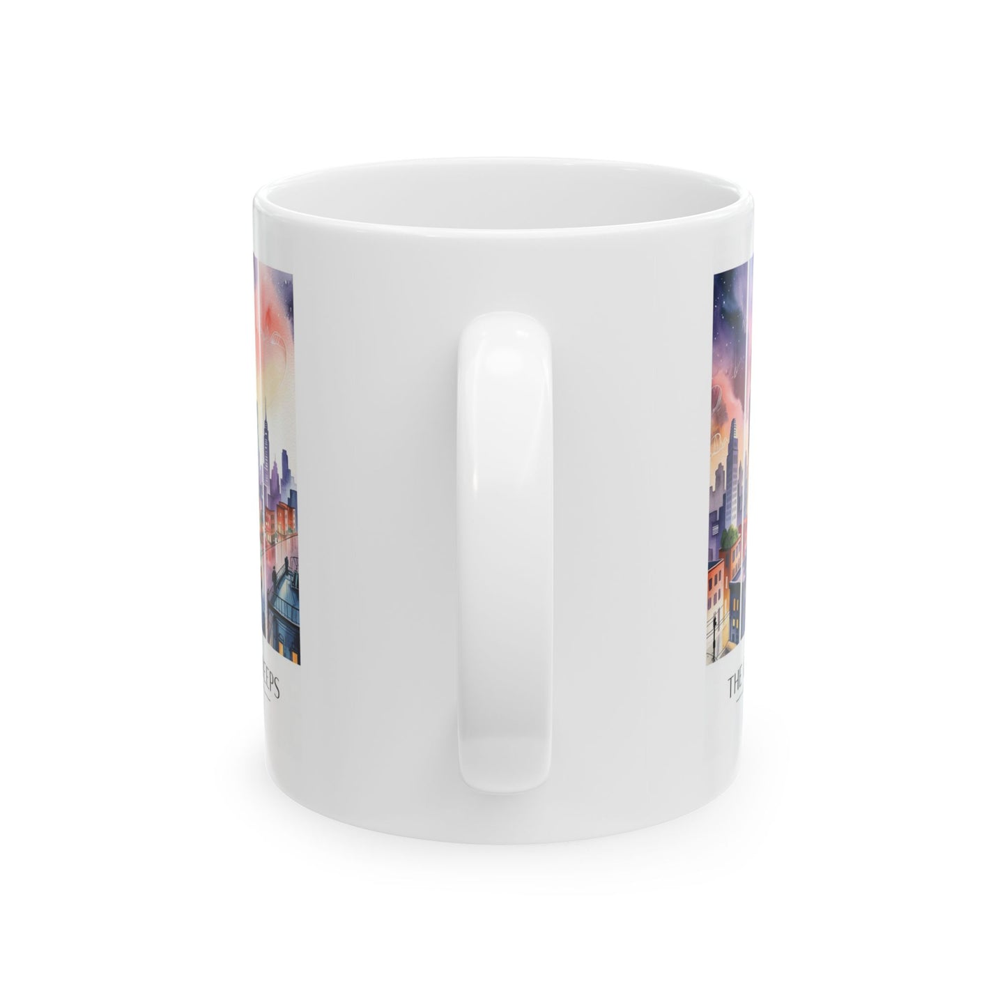 City That Never Sleeps Ceramic Mug - 11oz & 15oz