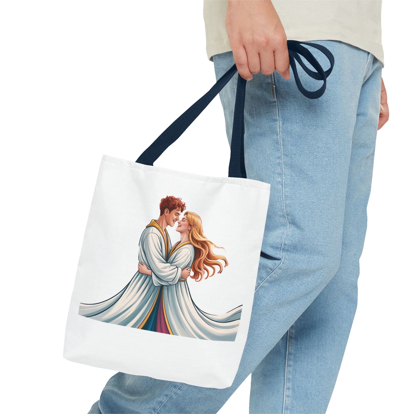Romantic Couple Tote Bag - Perfect for Date Nights & Special Occasions