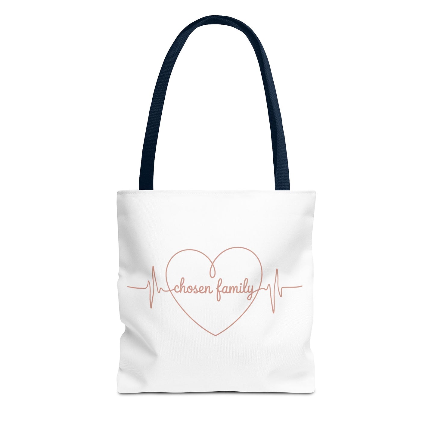 Heartbeat 'Chosen Family' Tote Bag - Perfect Gift for Loved Ones