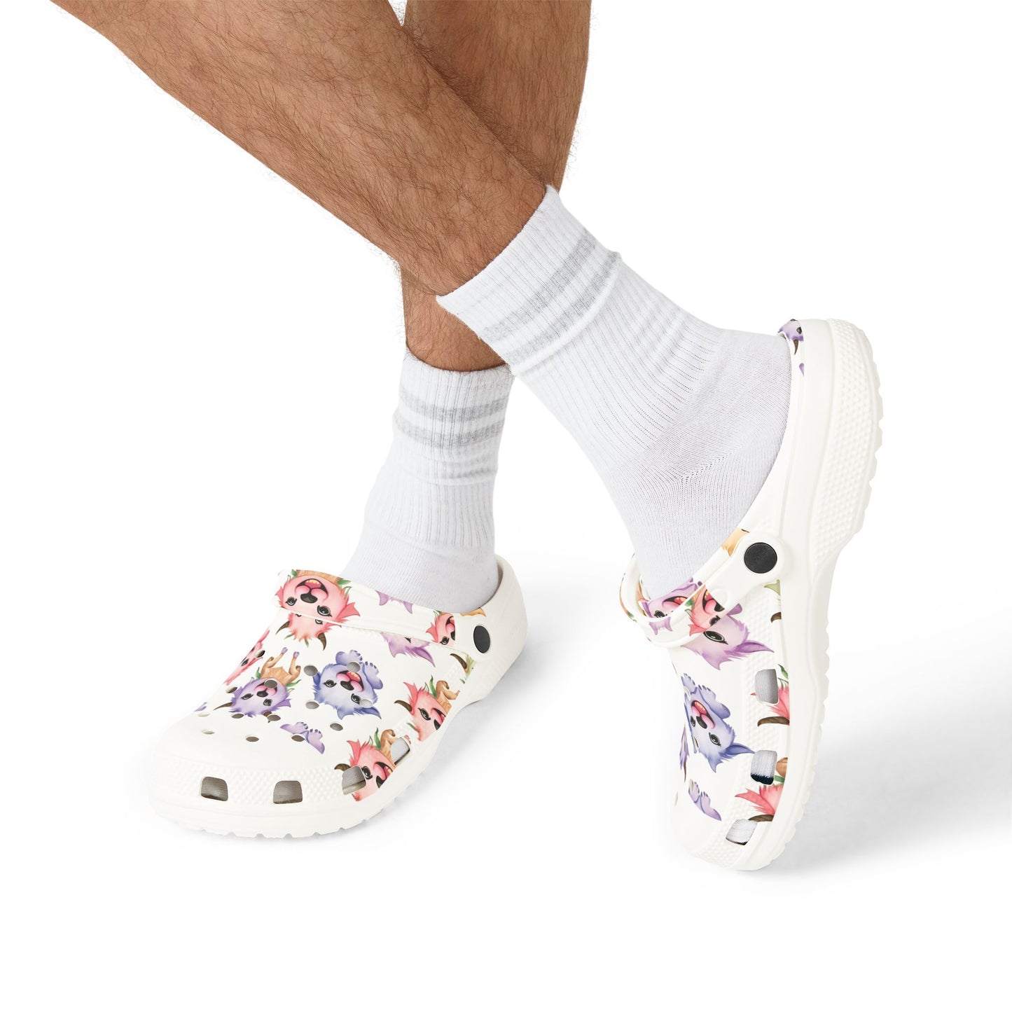 Cute Animal Print EVA Foam Shoes - Perfect for Pet Lovers
