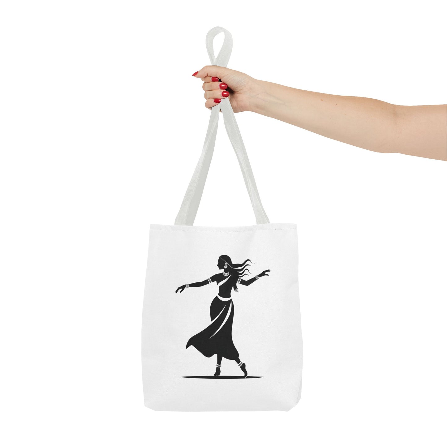 Elegant Dance Tote Bag, Black and White Art, Boho Style Bag, Gift for Dancers, Eco-Friendly Shopping Bag, Stylish Travel Accessory
