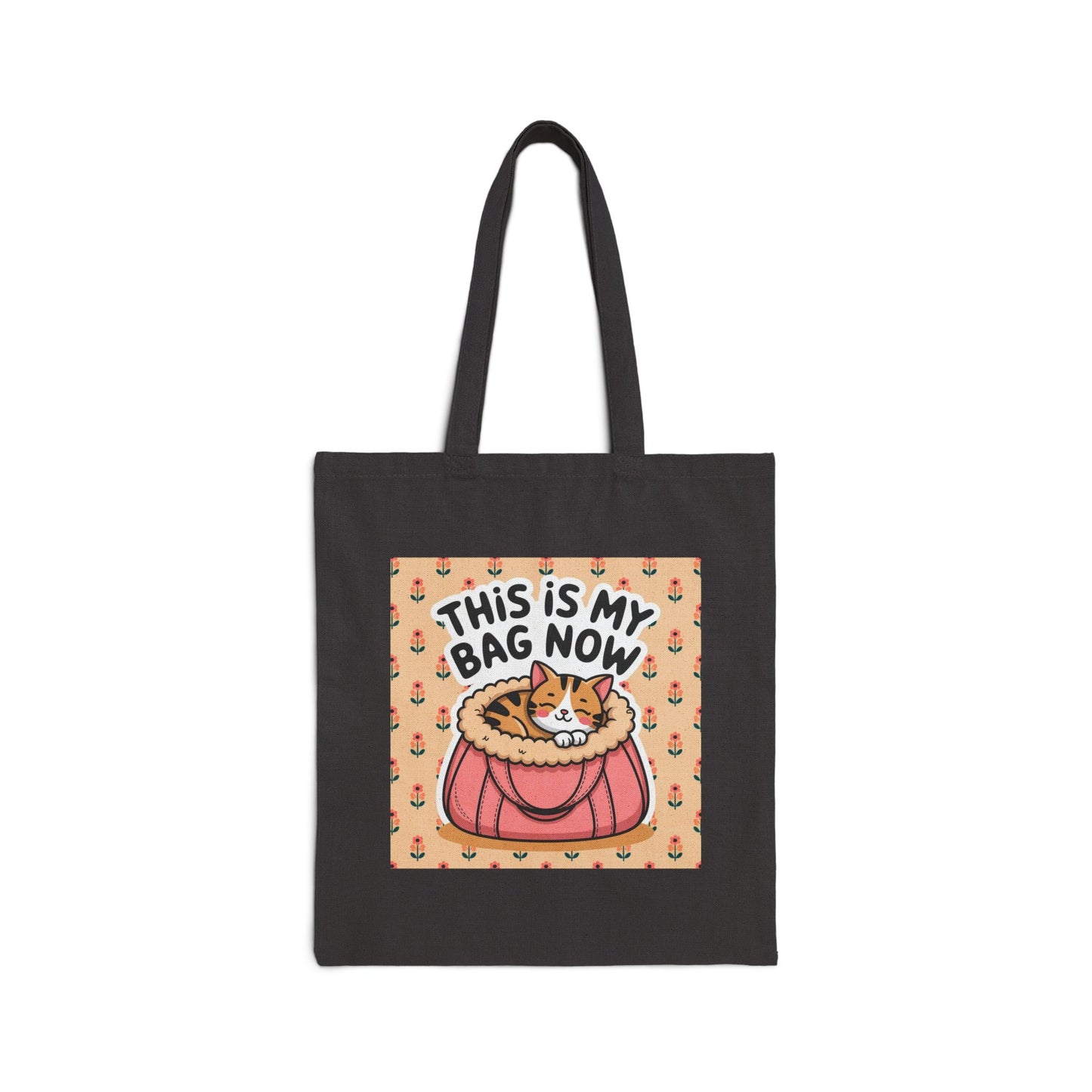 Cute Cat Tote Bag, Pet Lover Gift, Eco-Friendly Shopping Bag, Casual Everyday Use, Funny Gift for Cat Owners