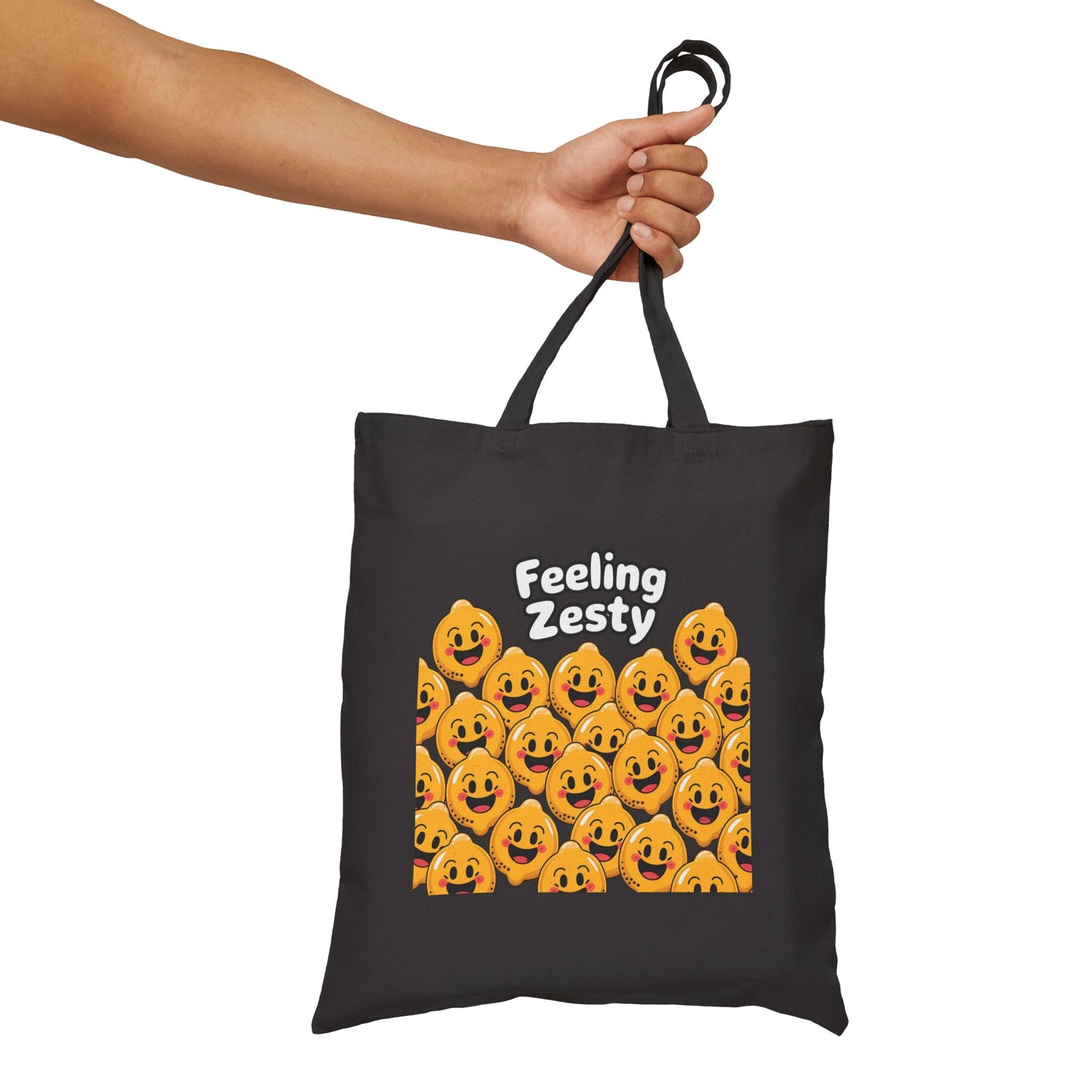 Zesty Halloween Tote Bag | Eco-Friendly Cotton Carryall for Trick or Treating, Grocery Shopping, or Everyday Use