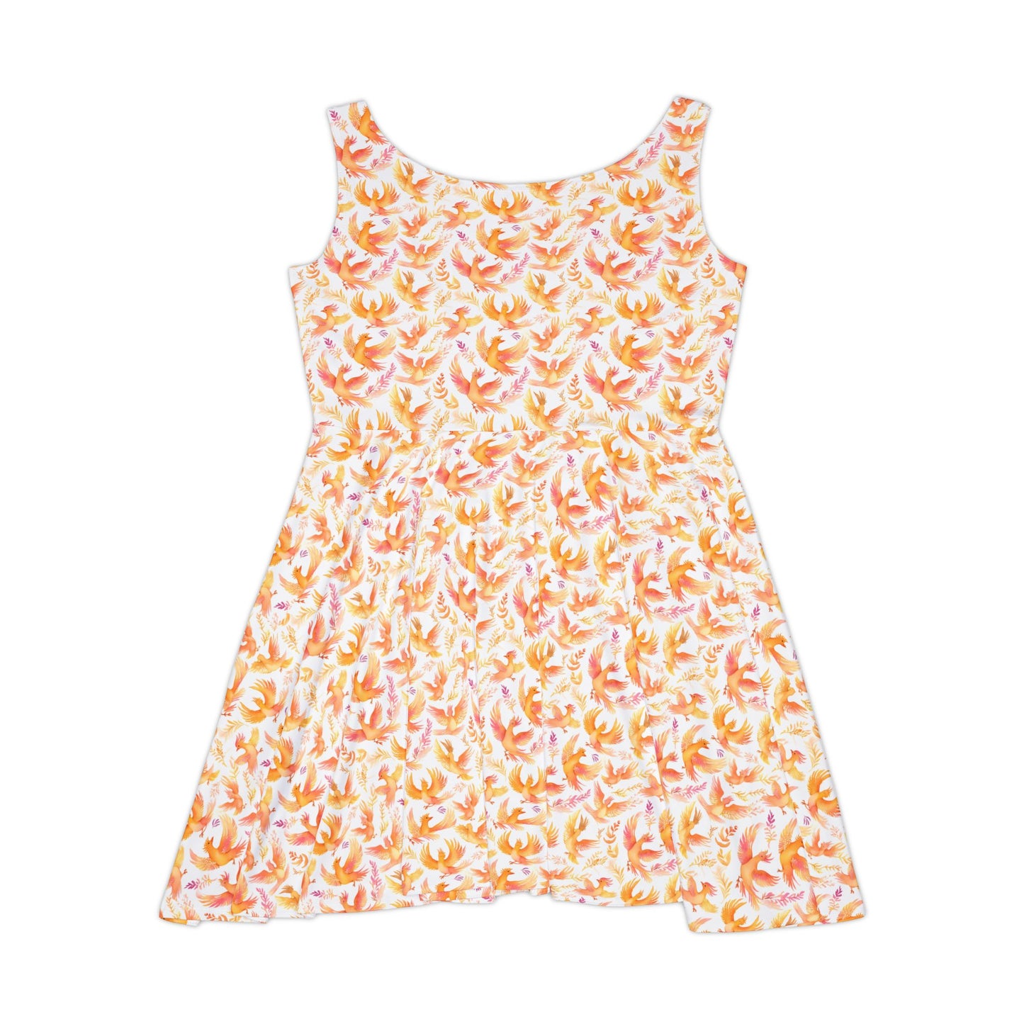 Floral Print Womens Skater Dress – Perfect for Summer Parties & Casual Outings