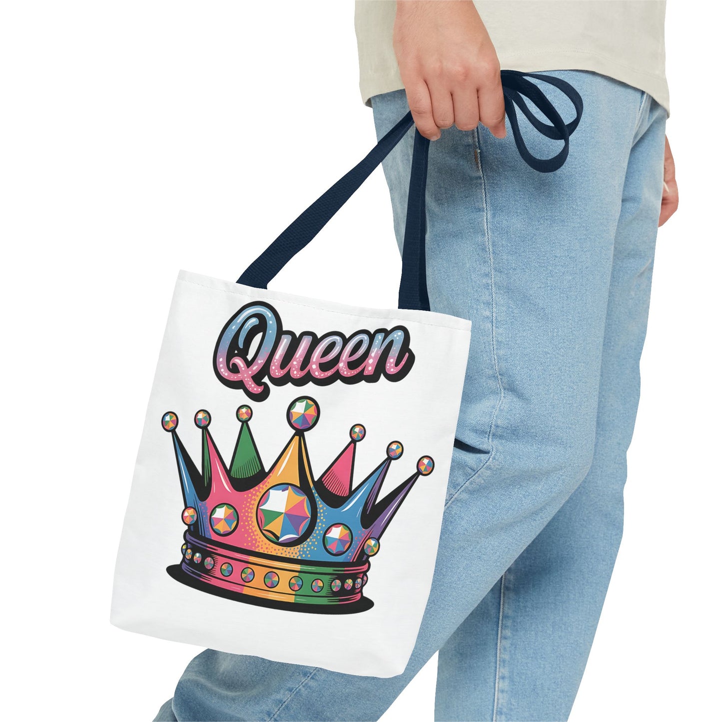 Queen Crown Tote Bag - Stylish and Fun Accessory for Empowered Women