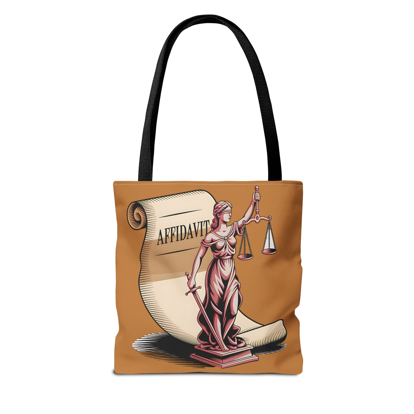 Justice Themed Tote Bag, Legal Tote, Scales of Justice Bag, Law Student Gift, Courtroom Accessory, Legal Professional Bag