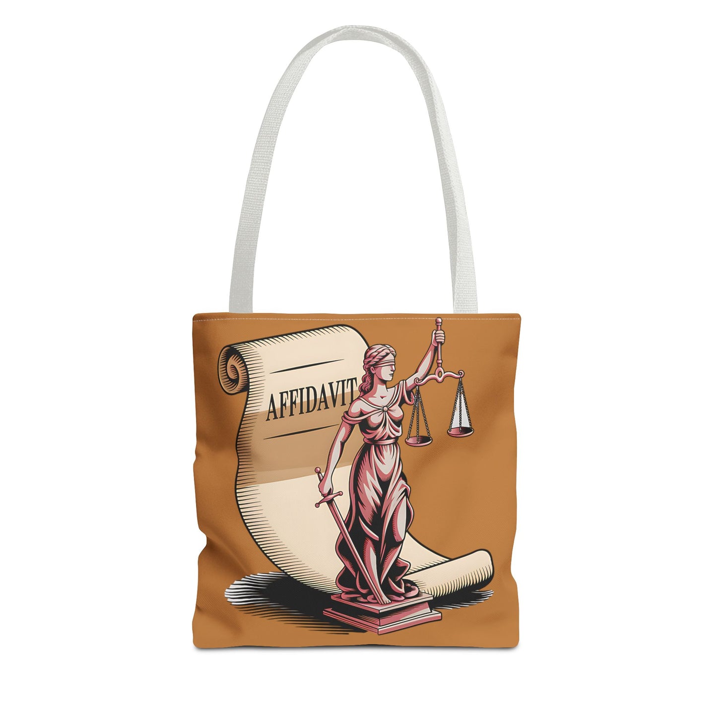 Justice Themed Tote Bag, Legal Tote, Scales of Justice Bag, Law Student Gift, Courtroom Accessory, Legal Professional Bag