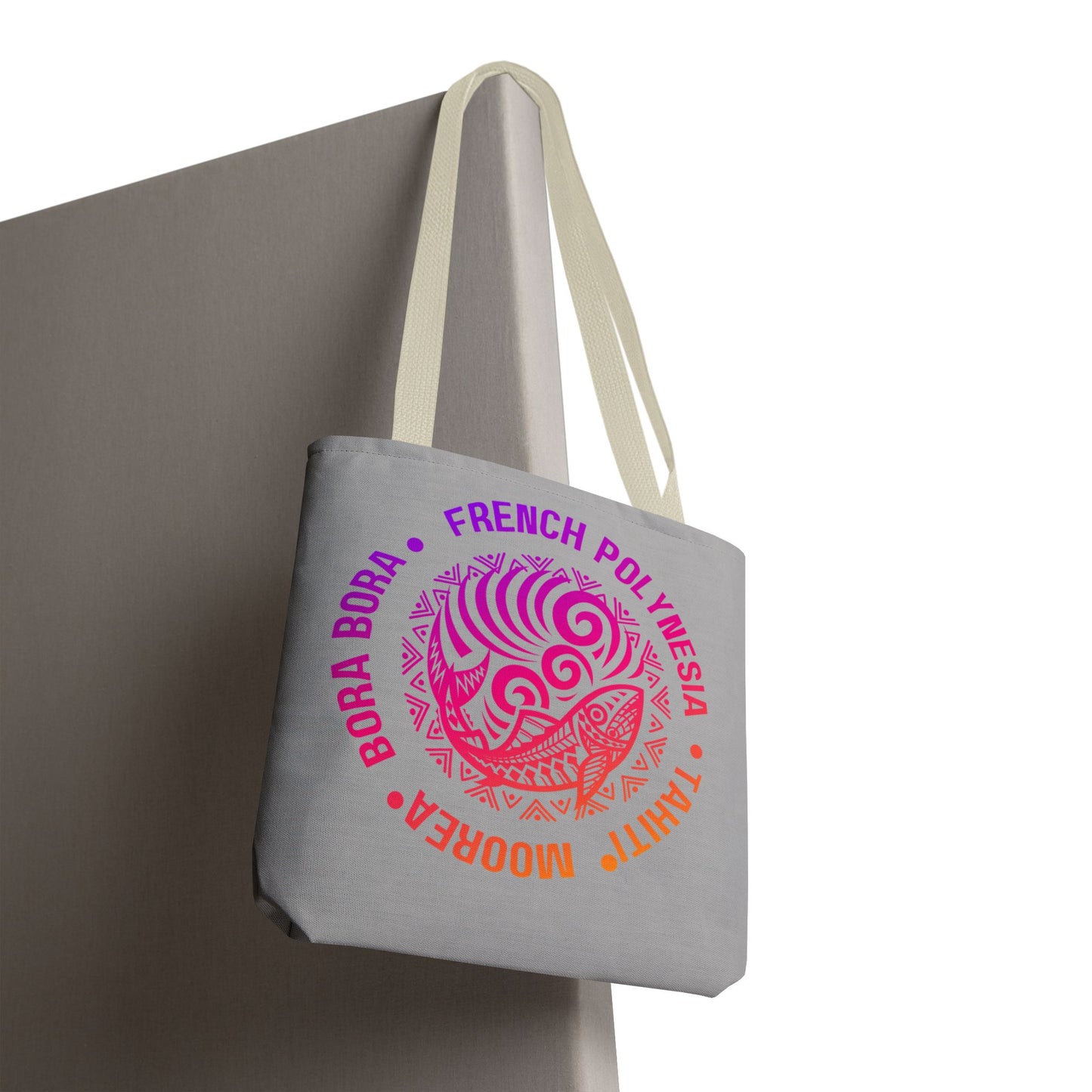 Tote Bag featuring Polynesian Design - Beach Accessory, Eco-Friendly Gift, Travel Companion, Boho Chic, Summer Vibes