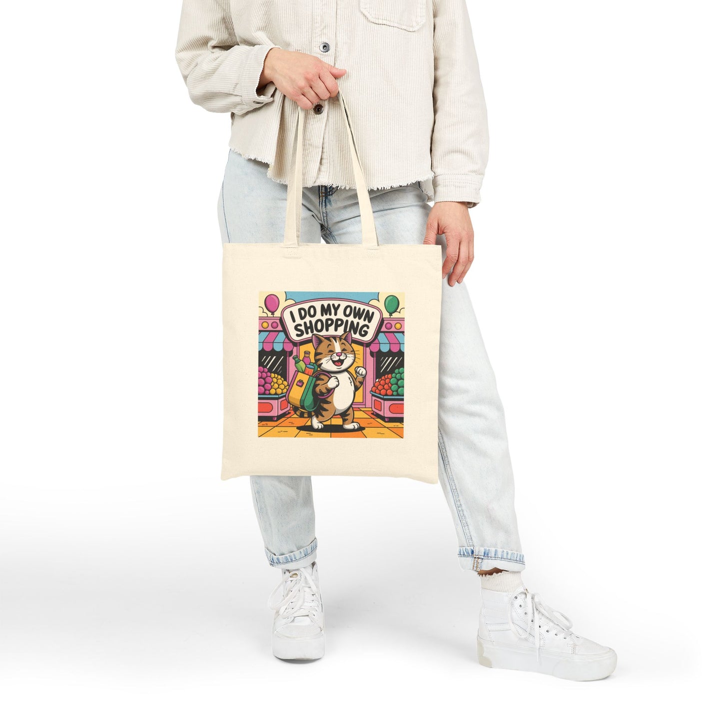 Cotton Canvas Tote Bag