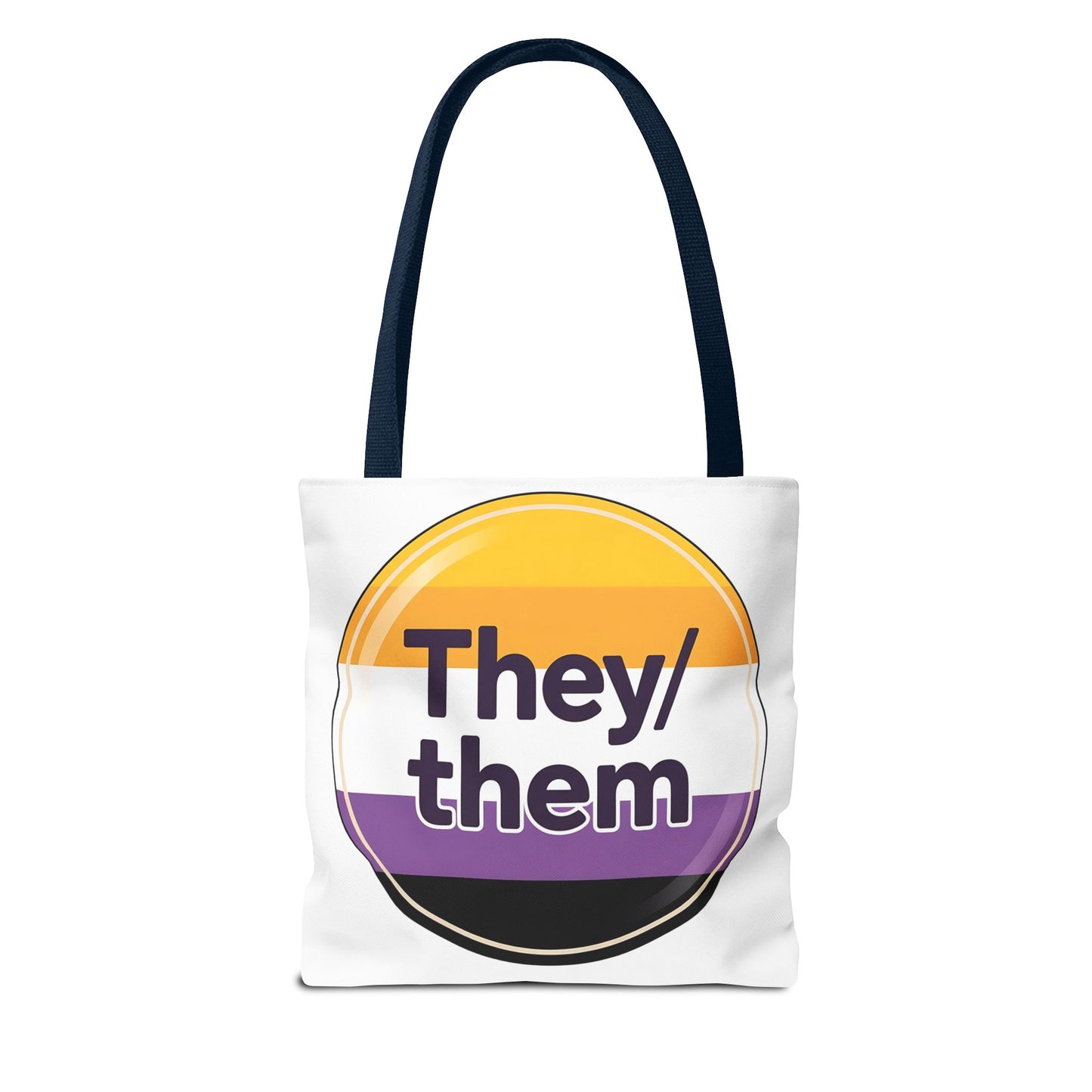 They/Them Pride Tote Bag - Inclusive Statement Accessory