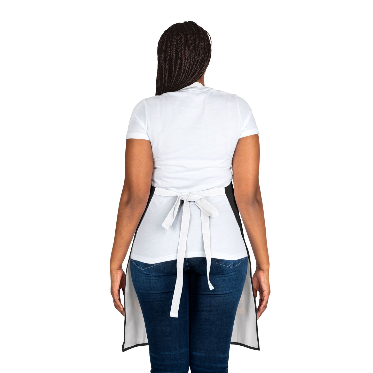 Fun Baking Apron - The Rolling Scones Design with 5-Color Straps