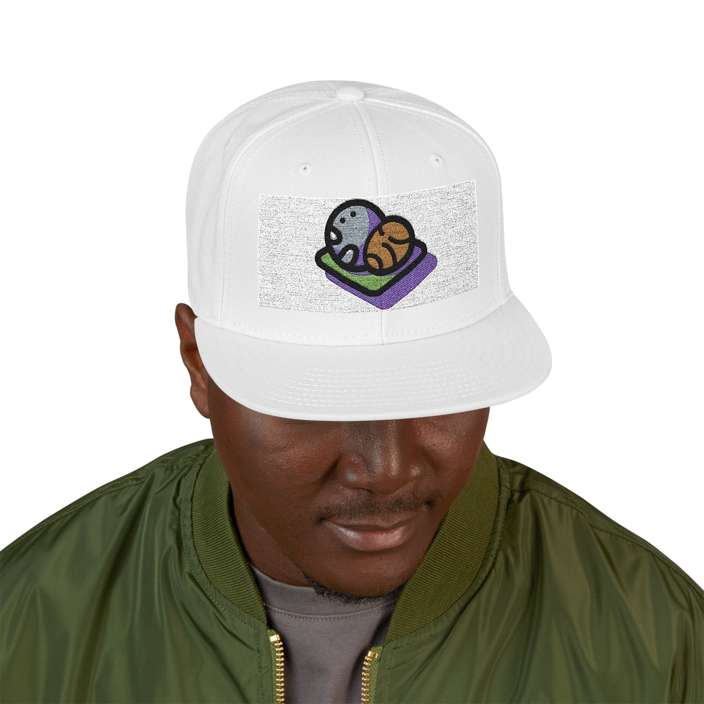 Basketball Snapback Cap, Trendy Hat for Sports Fans, Casual Wear, Gifts for Athletes, Streetwear Accessory