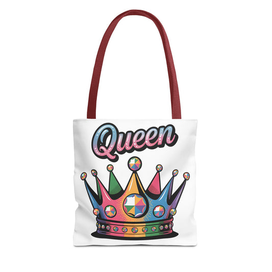 Queen Crown Tote Bag - Stylish and Fun Accessory for Empowered Women