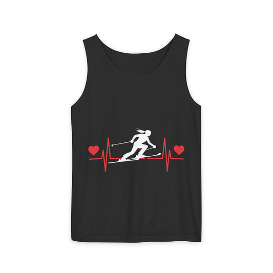 Active Heartbeat Tank Top, Fitness Apparel, Gym Wear, Workout Clothing, Sports Tank, Healthy Lifestyle Gear