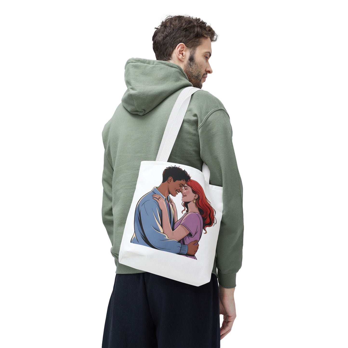 Romantic Love Tote Bag - Perfect Gift for Couples