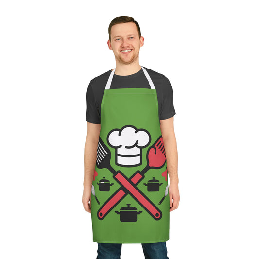 Fun Chef Apron with 5-Color Straps – Ideal for Cooking Enthusiasts and Gift for Culinary Celebrations