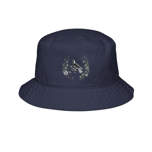Floral Embroidered Bucket Hat | Trendy Sun Protection | Perfect for Summer Outings, Festivals, Beach Days, Outdoor Adventures