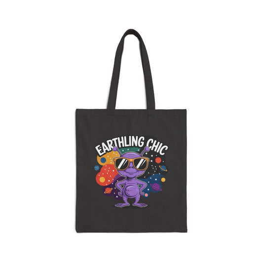 Earthling Chic Tote Bag, Eco-Friendly Shopping Bag, Unique Gift for Space Lovers, Trendy Canvas Bag, Everyday Use, Festival Bag, [...]