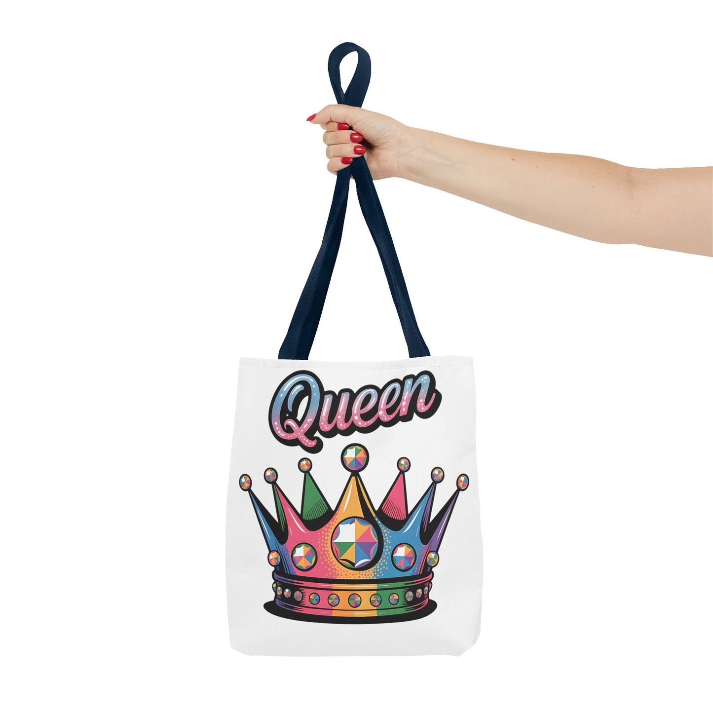 Queen Crown Tote Bag - Stylish and Fun Accessory for Empowered Women