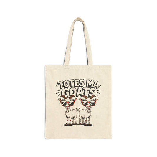 Playful Goat Tote Bag | Eco-Friendly Shopping, Animal Lover Gift, Funny Grocery Bag, Reusable Canvas, Farm Themed Accessory